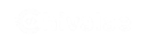 Chivalae White Logo